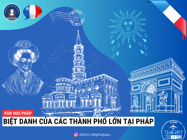 Biệt danh của các thành phố lớn tại Pháp