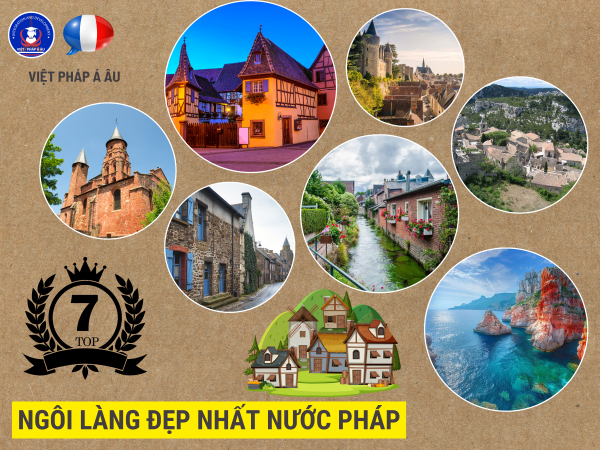 Top 7 ngôi làng đẹp nhất nước Pháp